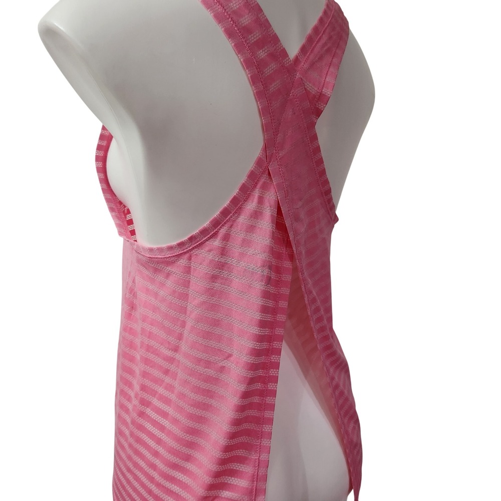 Zyia Pink Split Back Tank NWT Medium Nimbus Activewear, Athleisure, Loungewear